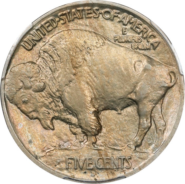 1913-D 5c Buffalo, Type 1 MS64 thumbnail 2