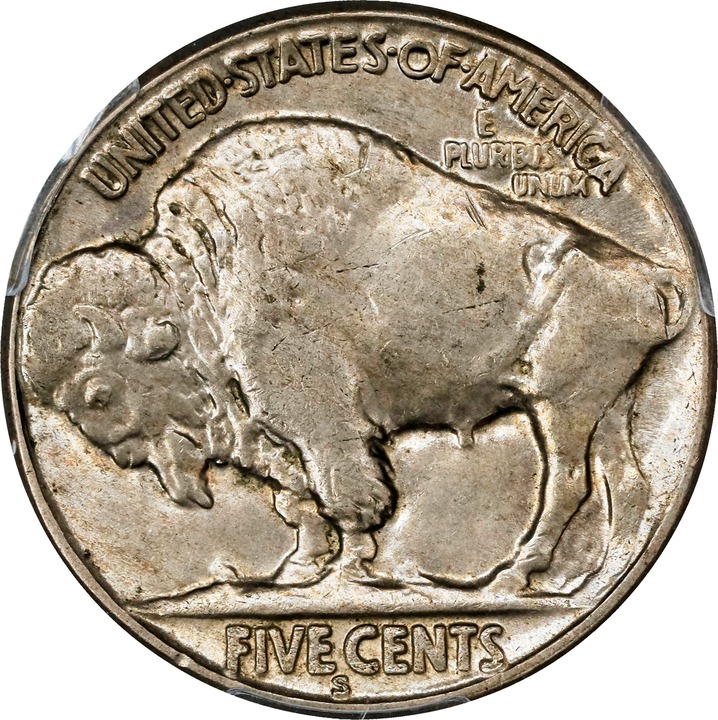 1928-S 5c AU58 thumbnail 2