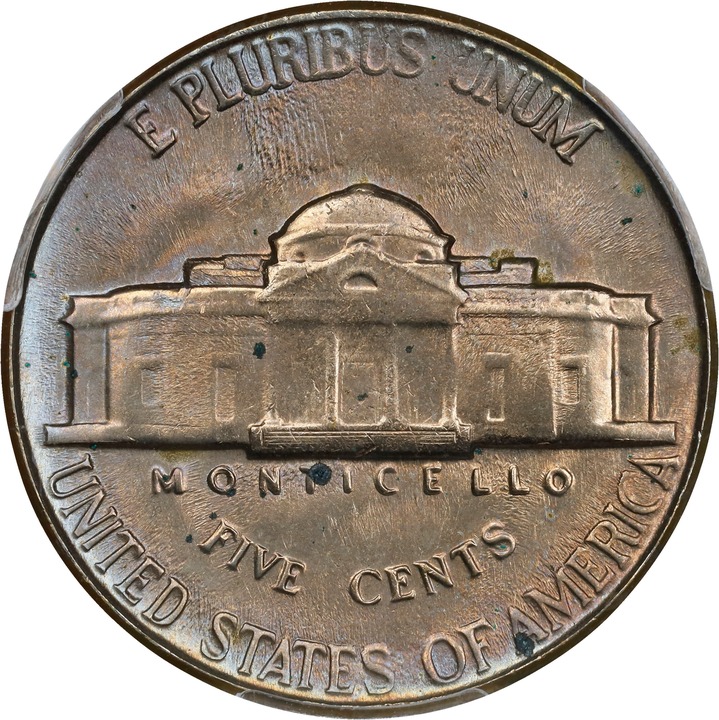 1956 5c AU50 thumbnail 6