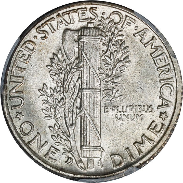 1935-D 10c MS FB MS64 FB thumbnail 2