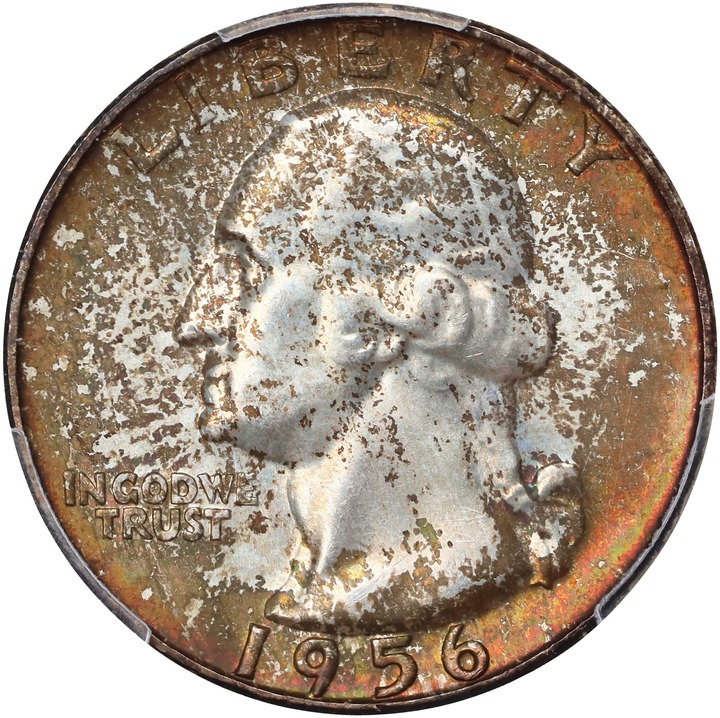 Image for 1956-D 25c MS66