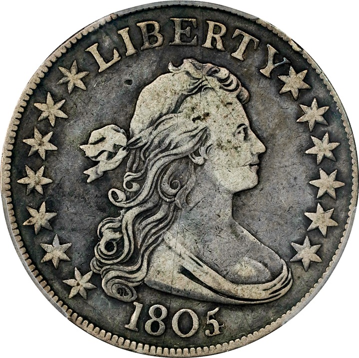 1805/4 50c AG3 CAC thumbnail 24