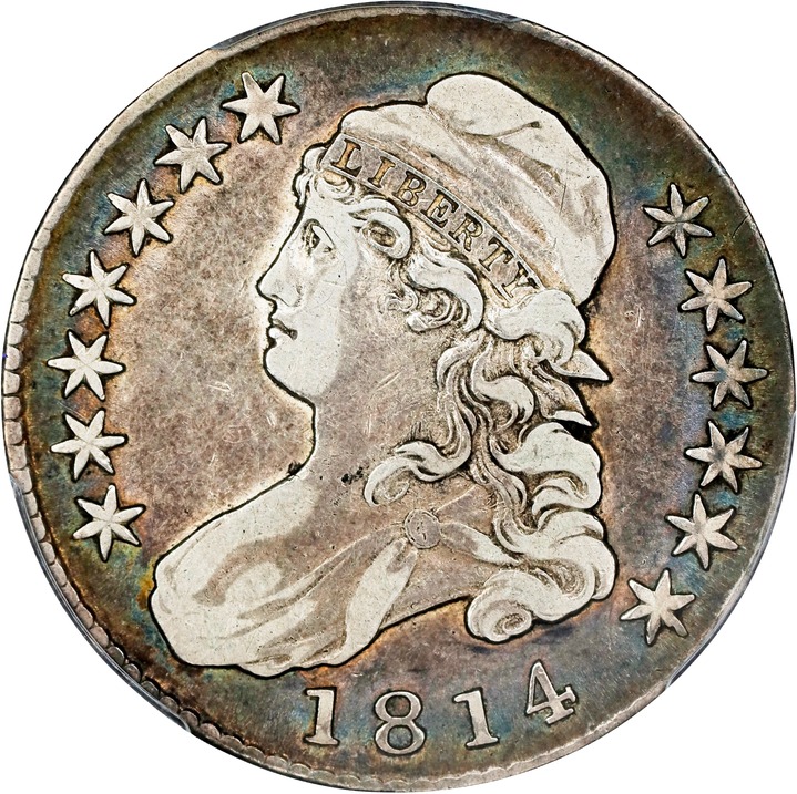 Image for 1814 50c VF25