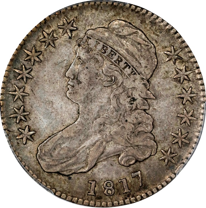 Image for 1817 50c VF30 CAC