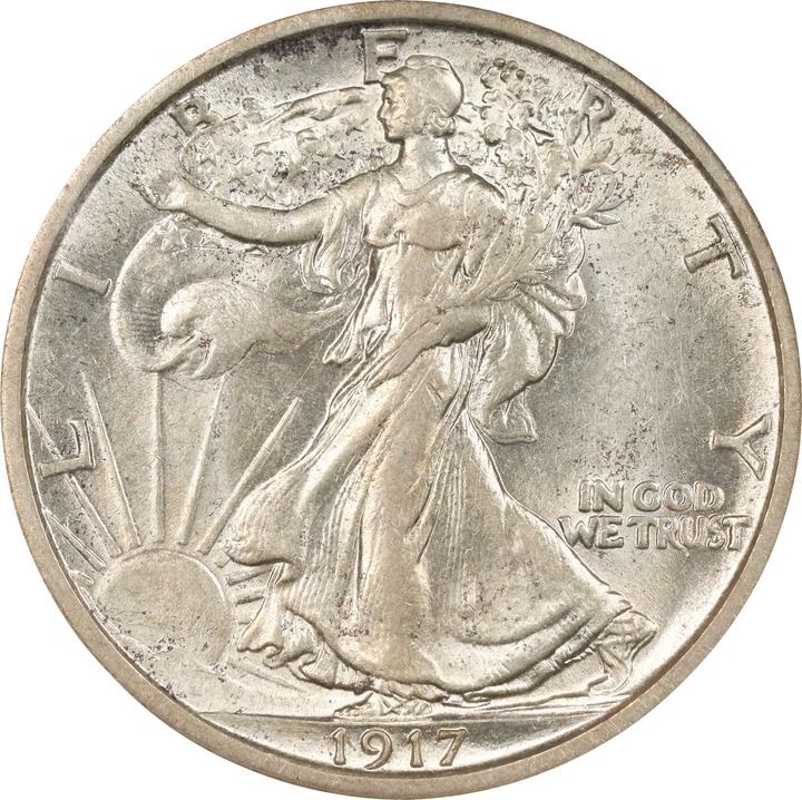 Image for 1917 50c MS61