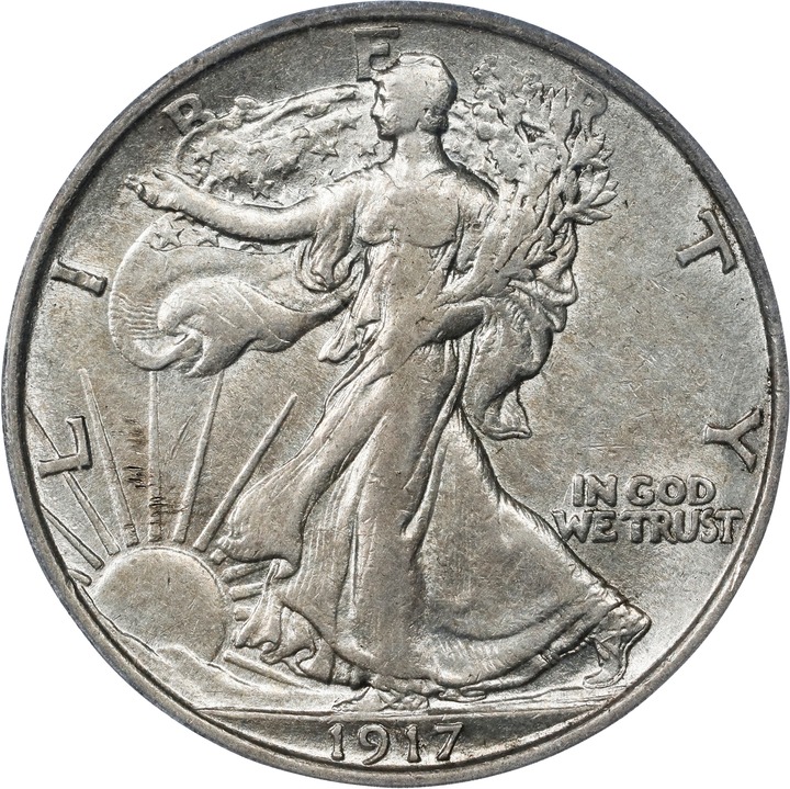 1917-D 50c Mintmark Reverse MS thumbnail 18