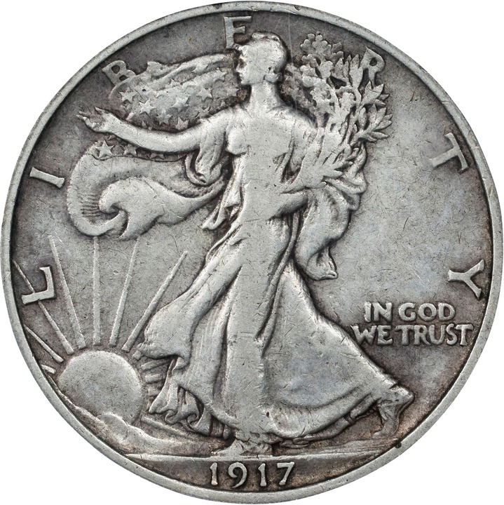 1917-D 50c Mintmark Reverse MS thumbnail 19