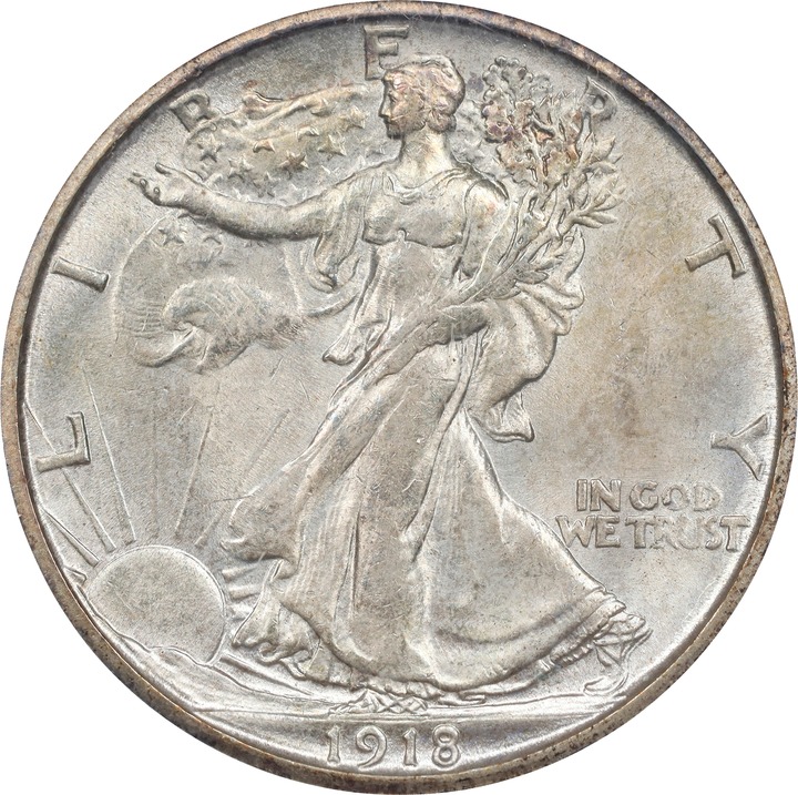1918-S 50c VF20 CAC thumbnail 22