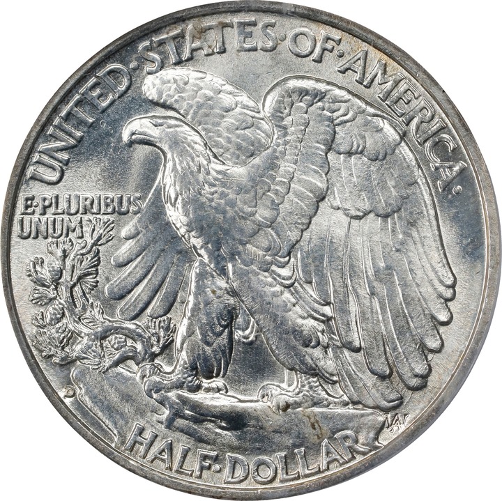 1935-D 50c MS63 thumbnail 2