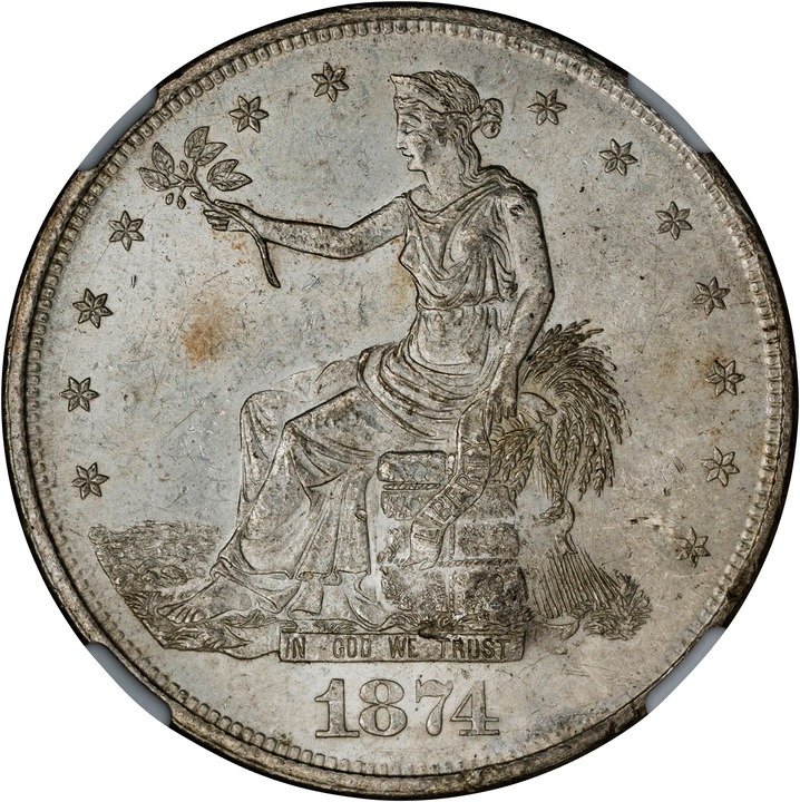1874-CC Trade$ VG10 CAC thumbnail 5