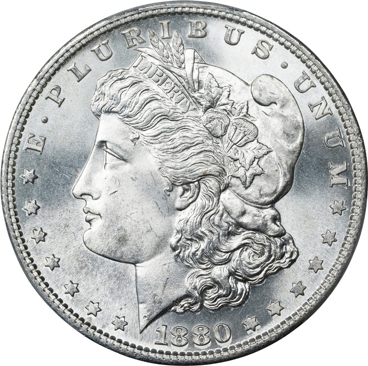 1880/79-S $1 MS65 CAC thumbnail 3