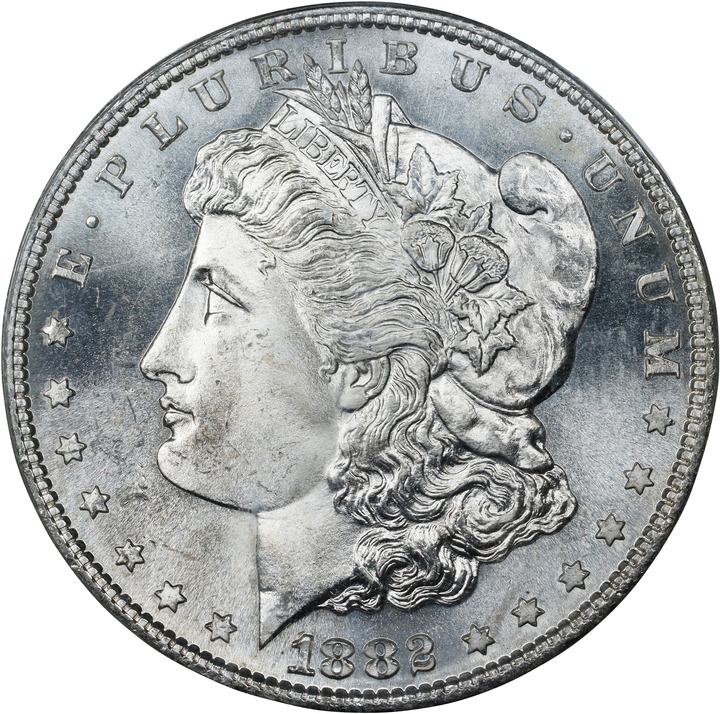 1882-S $1 MS66 CAC thumbnail 3