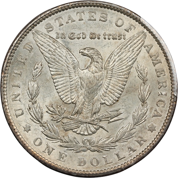 1889 $1 MS62 CAC thumbnail 4