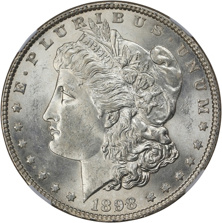 1898 $1 MS66 CAC thumbnail 23