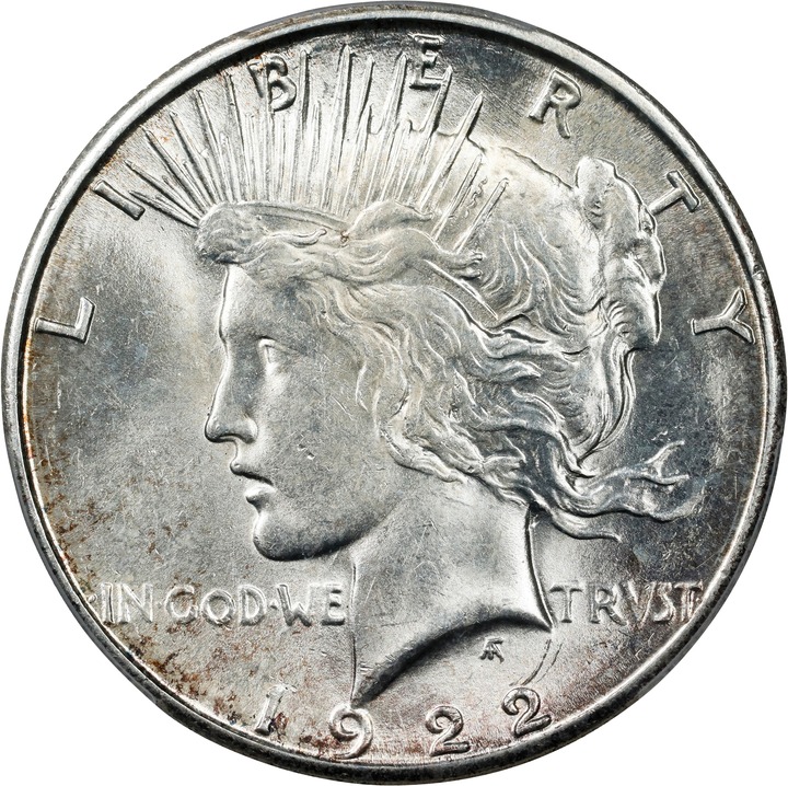 1922-S $1 VF35 CAC thumbnail 23