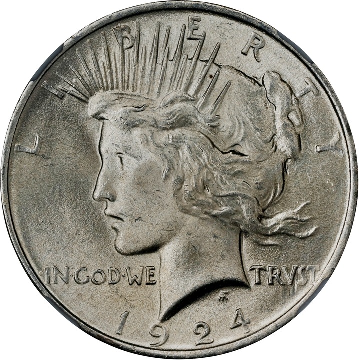 1924 $1 MS65 thumbnail 3