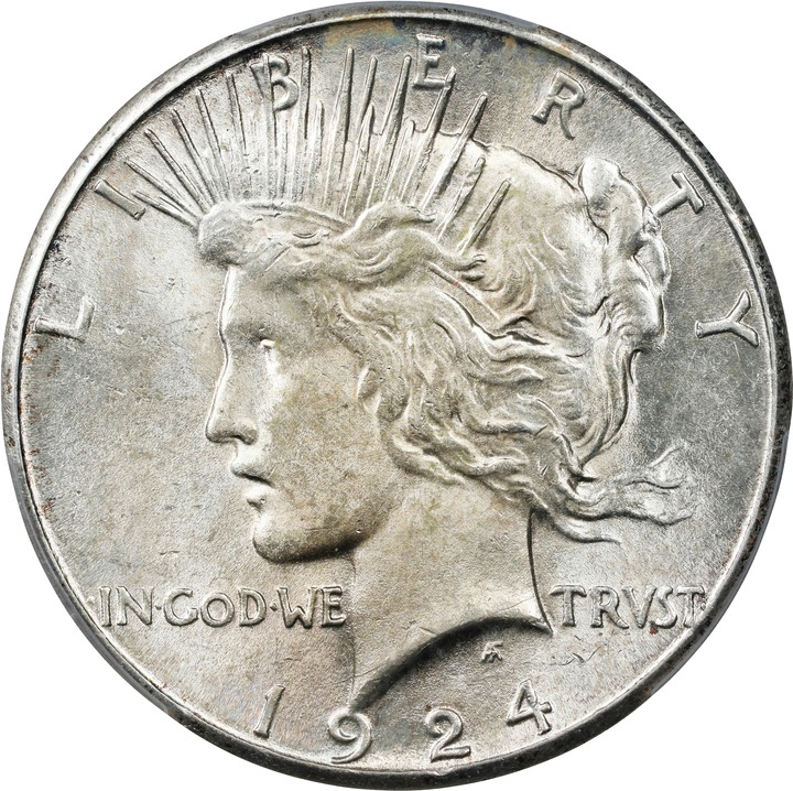 Image for 1924-S $1 MS62 CAC