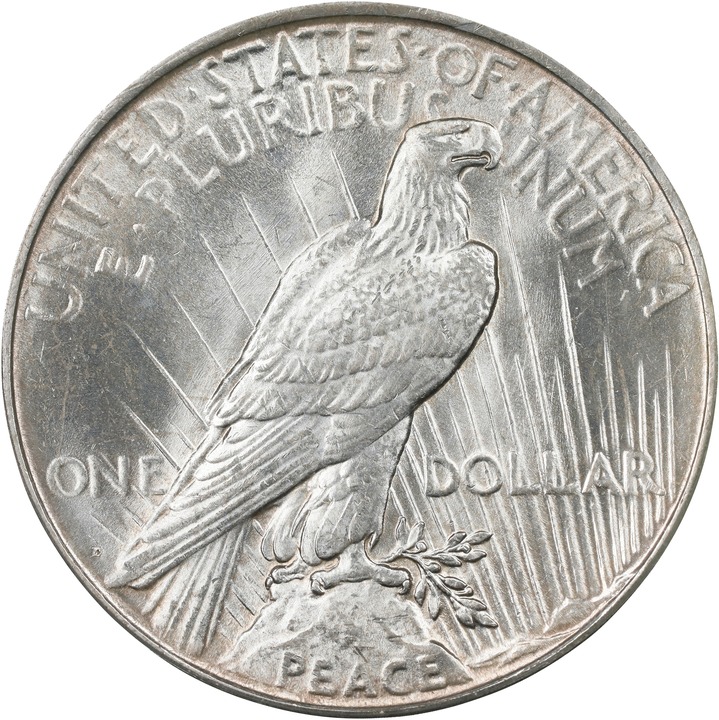 1927-D $1 MS62 thumbnail 2