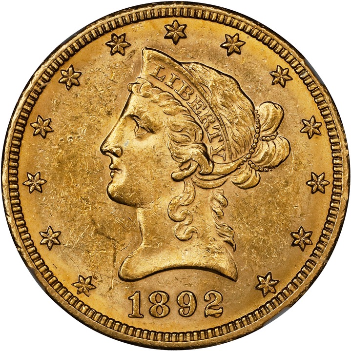 1892-O $10  MS thumbnail 9