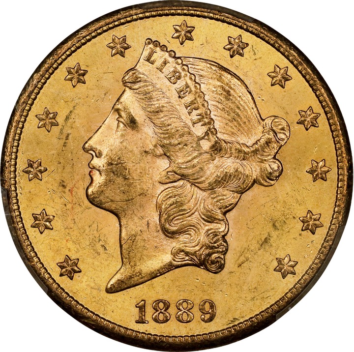1889-S $20  MS thumbnail 6