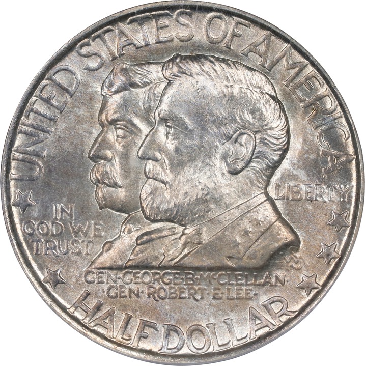 1937 50c Antietam MS64 thumbnail 5