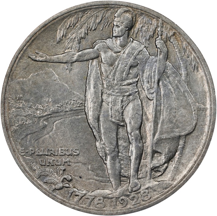 1928 50c Hawaiian MS63 thumbnail 4