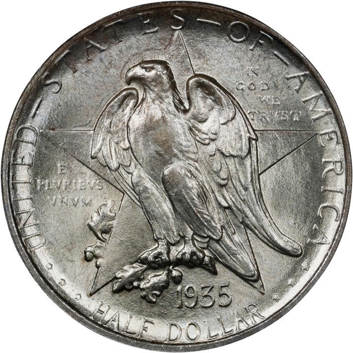 Image for 1935 50c Texas MS65