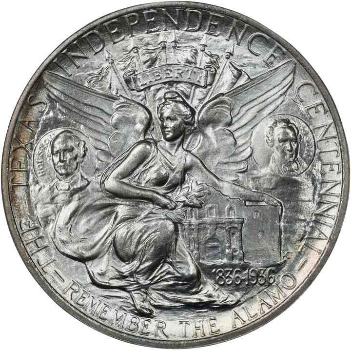 1935 50c Texas MS65 thumbnail 4