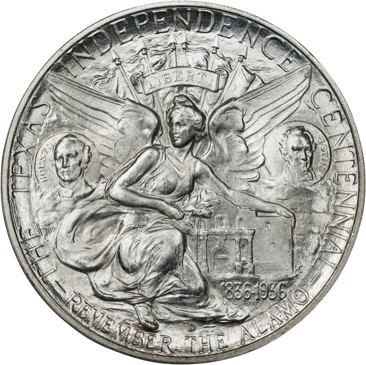 1935-D 50c Texas MS66 CAC thumbnail 4