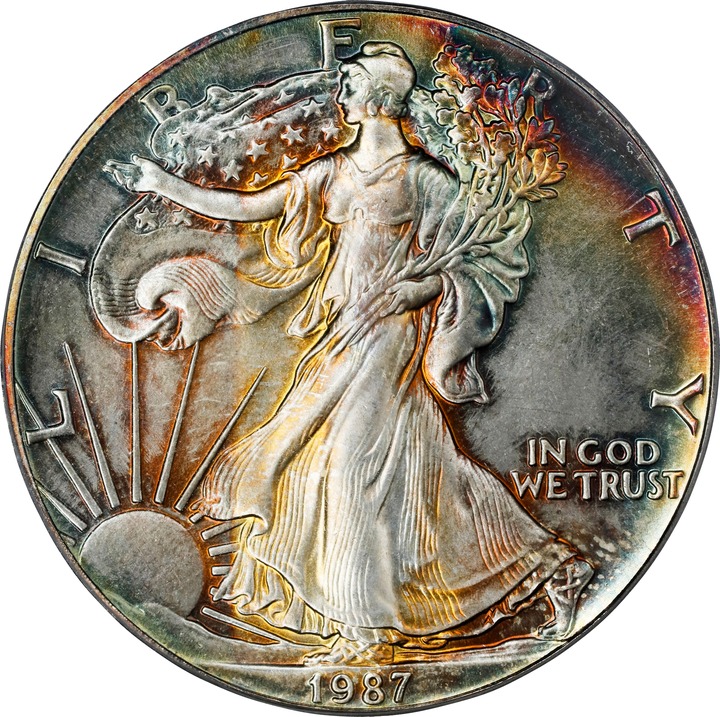 1987 $1  Silver Eagle OGP thumbnail 19