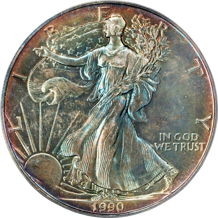 Image for 1990 $1  Silver Eagle MS65