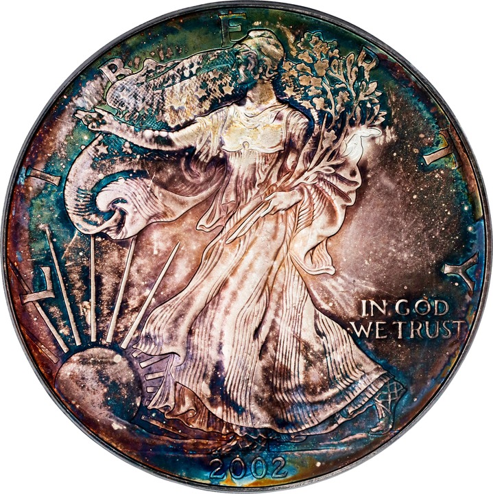 Image for 2002 $1  Silver Eagle MS67