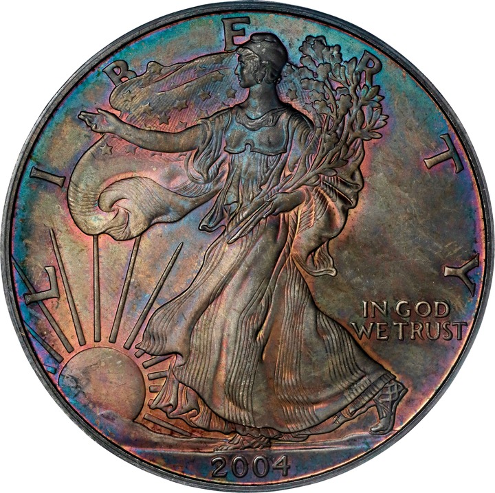 Image for 2004 $1  Silver Eagle MS63