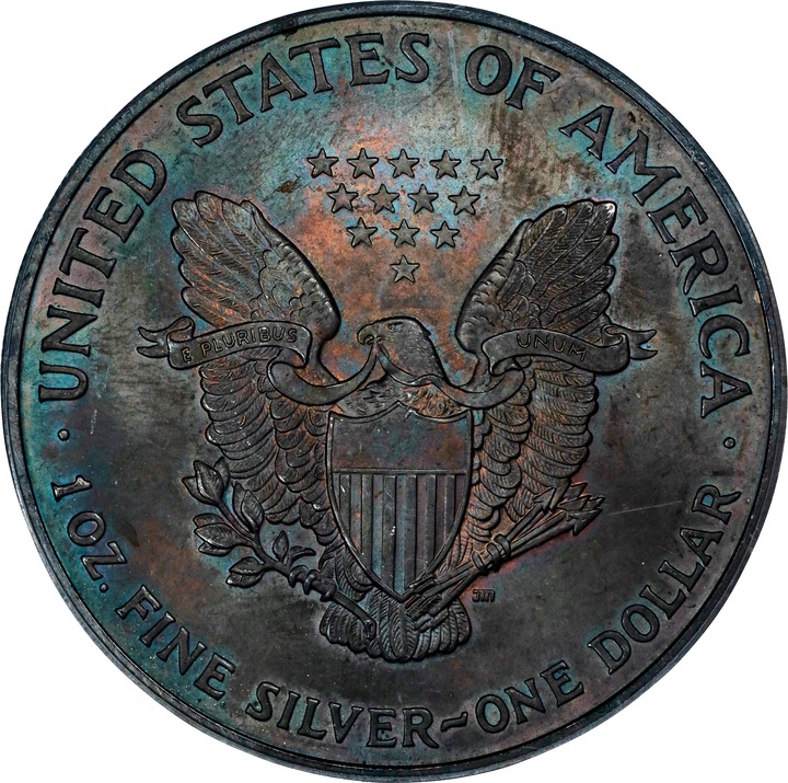 2004 $1  Silver Eagle MS63 thumbnail 2