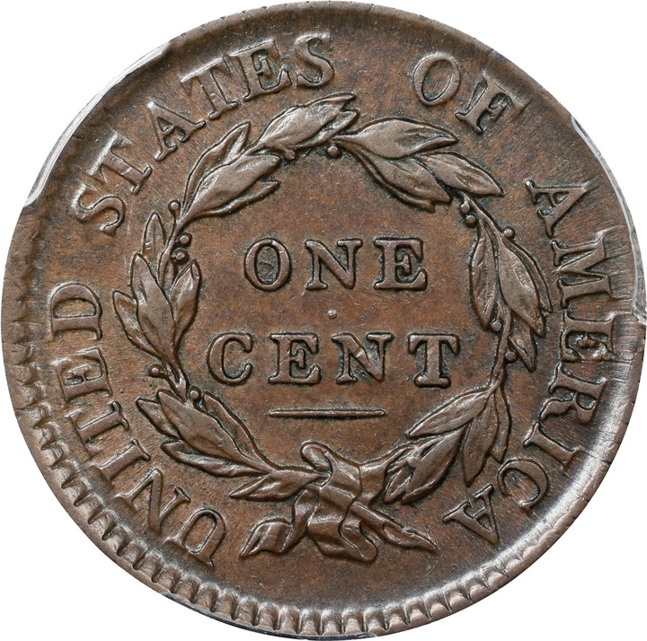 1817 1c 13 Stars, N-3 MS BN AG3 BN thumbnail 4