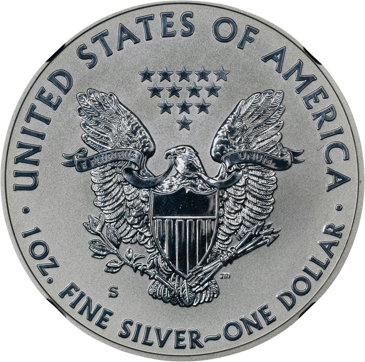 2012-S $1  Silver Eagle, Reverse Proof PR65 thumbnail 21