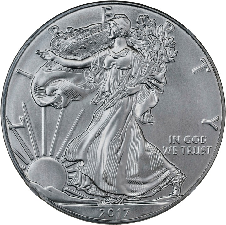 Image for 2017 $1  Silver Eagle MS70