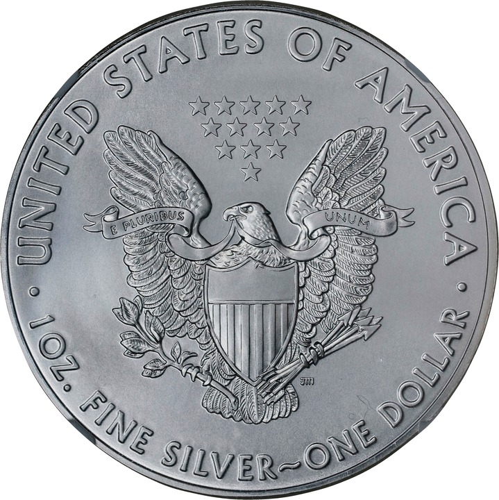 2017 $1  Silver Eagle MS70 thumbnail 2
