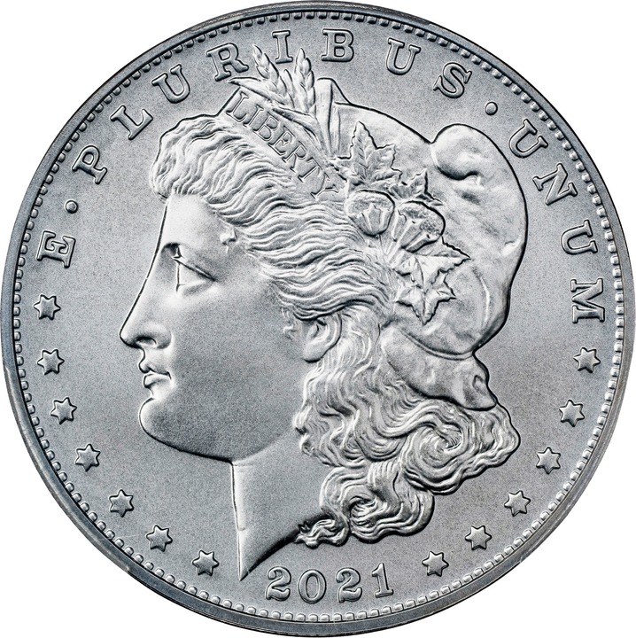 2021-(CC) S$1 Morgan, Privy Mark, 100th Anniversary MS70 thumbnail 9