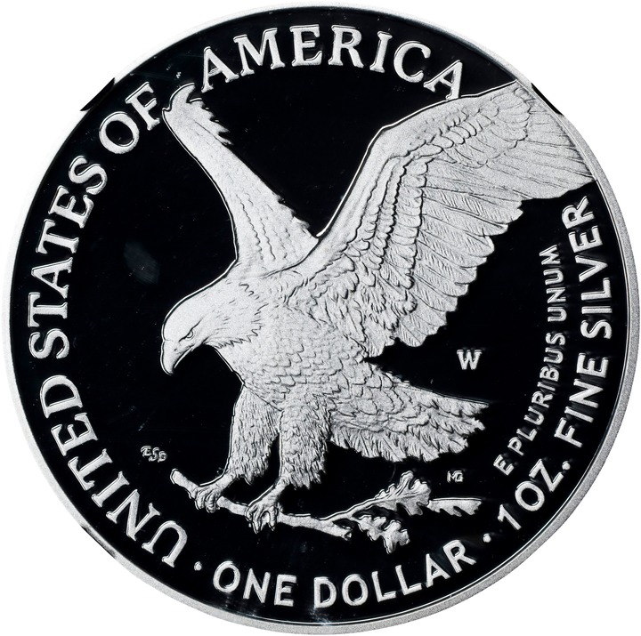 1776~2026-W $1  Silver Eagle, Liberty Bell Privy, 250th Anniversary PR DCAM PR66 DCAM thumbnail 4