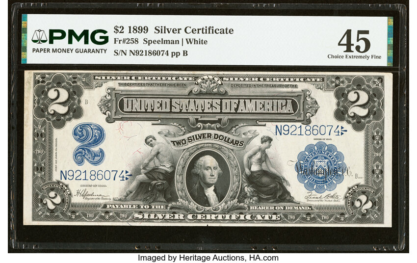 1899 $2  (Fr. 258) thumbnail 6