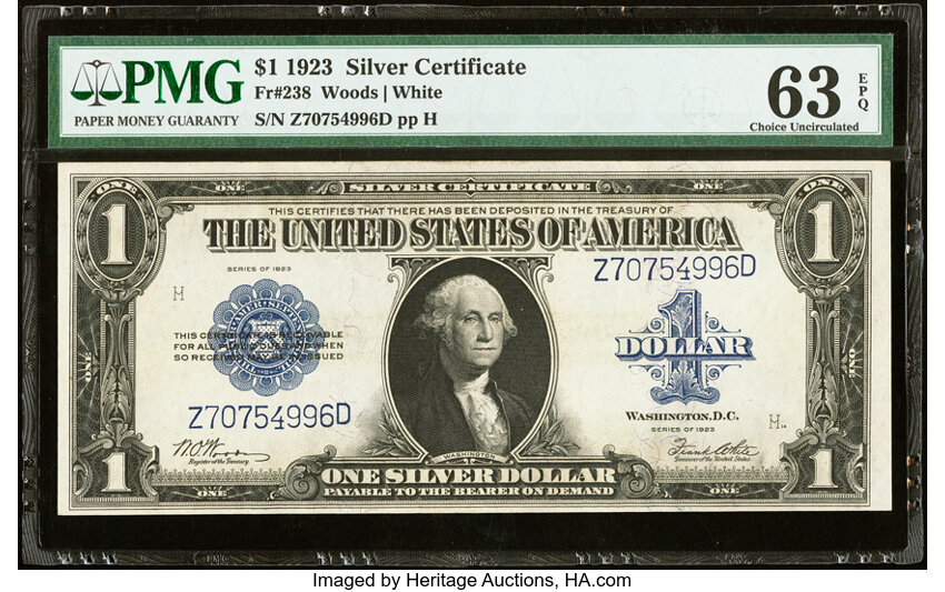 1923 $1  (Fr. 238) thumbnail 4