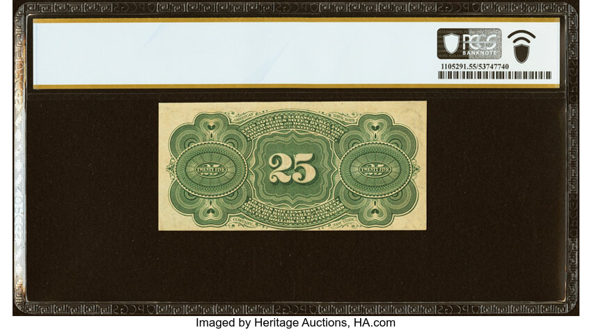  25c Bust of George Washington (Fr. 1301) thumbnail 19