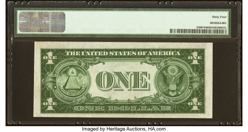 1935A $1  North Africa, Star Replacement (Fr. 2306*) thumbnail 14