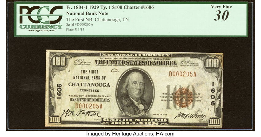 1929 $100  Type 1 (Fr. 1804-1) thumbnail 10