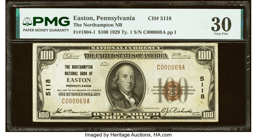1929 $100  Type 1 (Fr. 1804-1) thumbnail 12