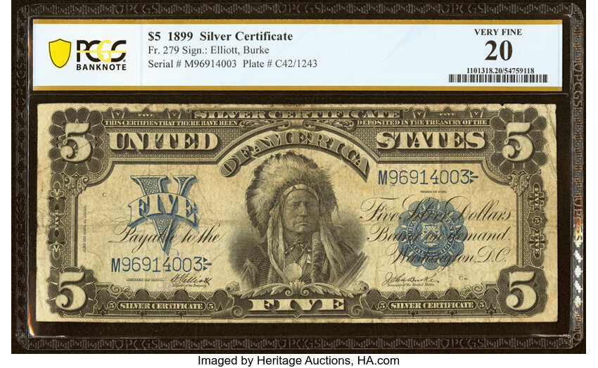 1899 $5  (Fr. 279) thumbnail 4