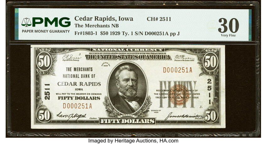 1929 $50  Type 1 (Fr. 1803-1) thumbnail 16