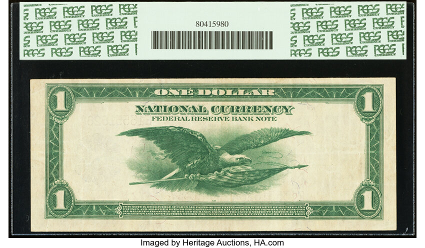 1918 $1  Richmond (Fr. 721) thumbnail 6