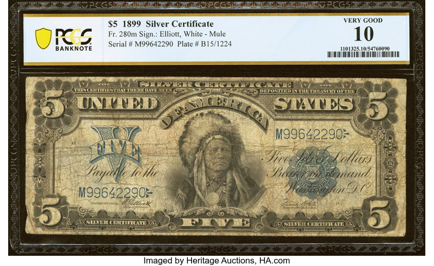 1899 $5  (Fr. 280) thumbnail 7